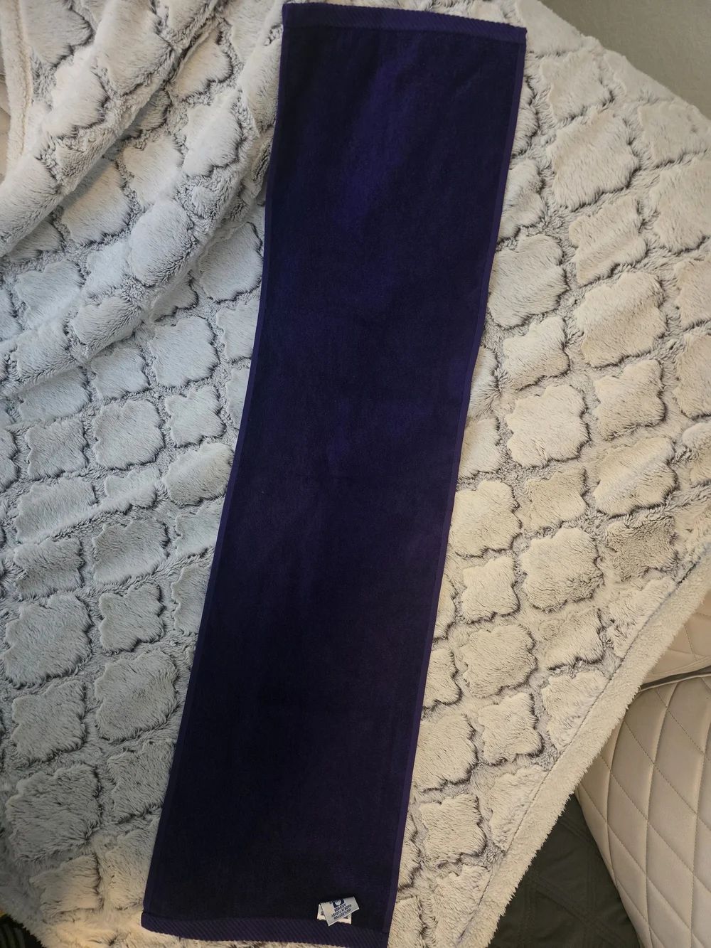 Rare Motorola Purple Fitness Towel NWOT